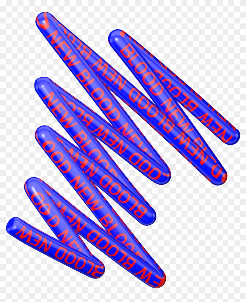 Selected For The New Blood Designs, Using A Plastic - Majorelle Blue Clipart