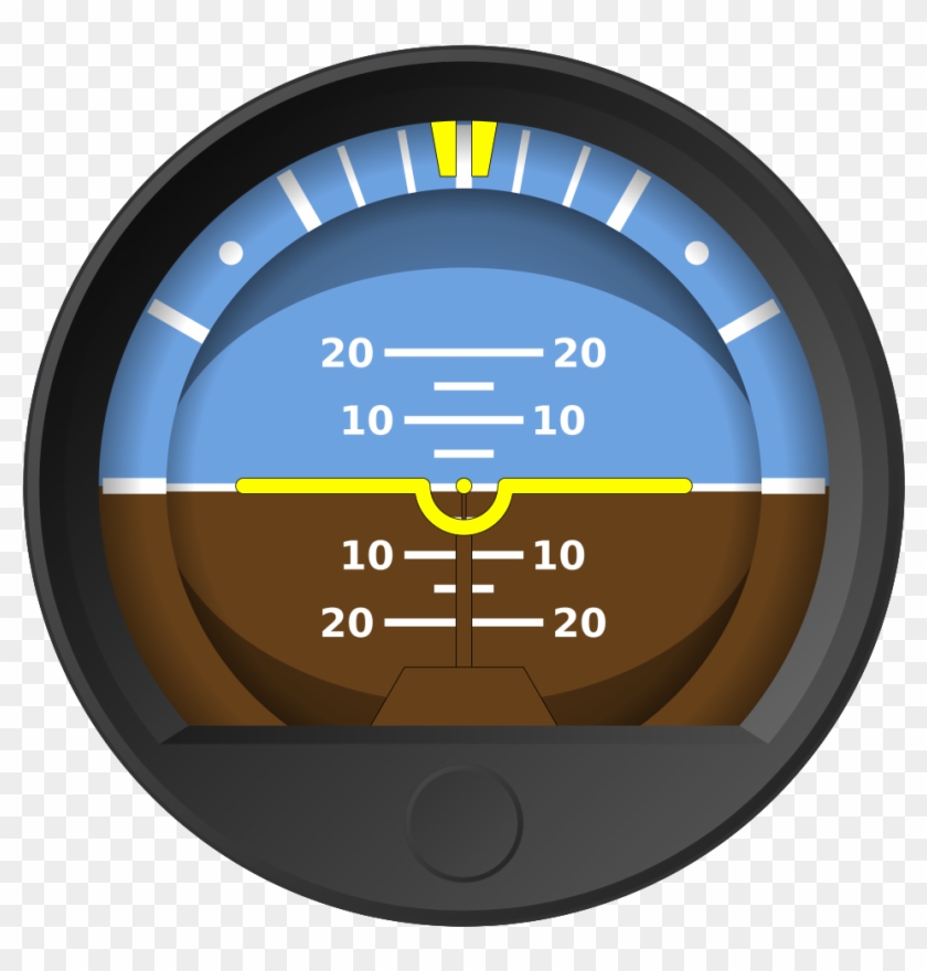 Attitude Director Indicator - Attitude Indicator Png Clipart
