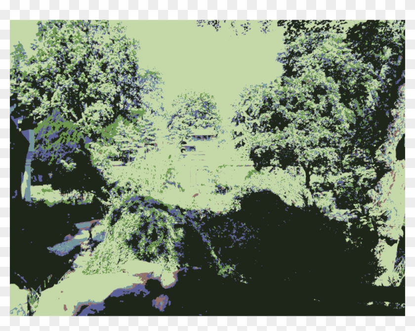 Chinese Garden Computer Icons Pruning Shears Tree - Tree Clipart