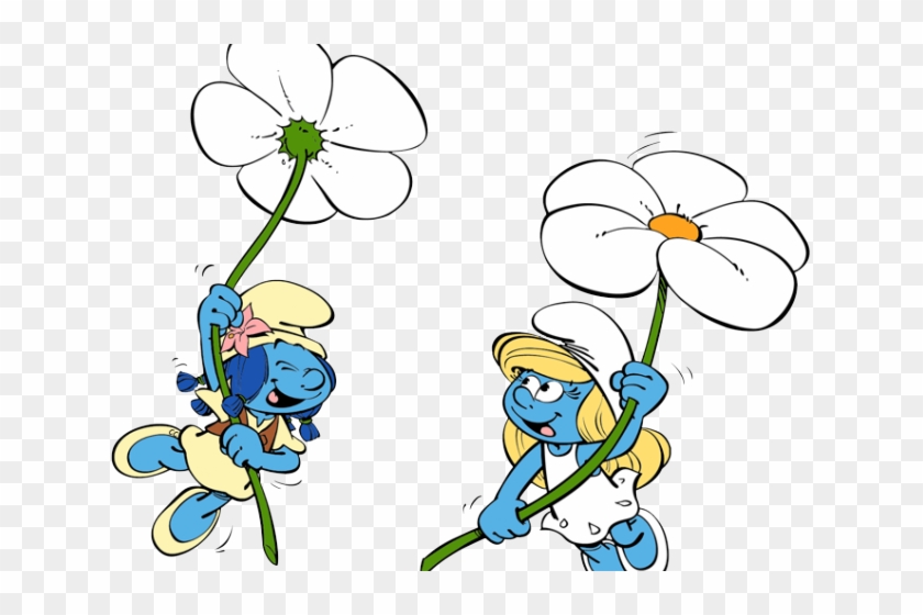 Smurfs Clipart Flower - Smurfs: The Lost Village - Png Download