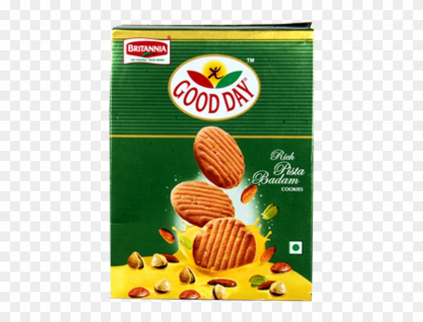 Good Day Pista Badam 250g Good Day, Biscuit Recipe, - Britannia Good Day Clipart #5645353