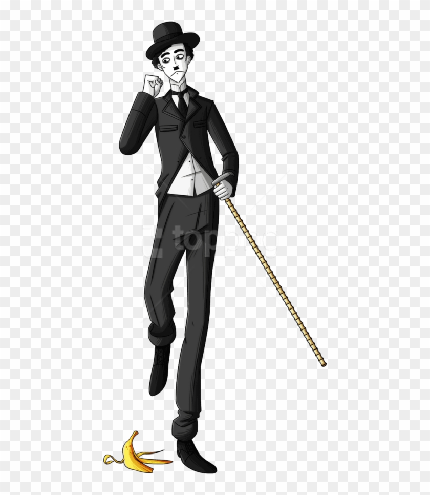 Download Charlie Chaplin Clipart Png Photo - Charlie Chaplin Anime Version Transparent Png #5646013