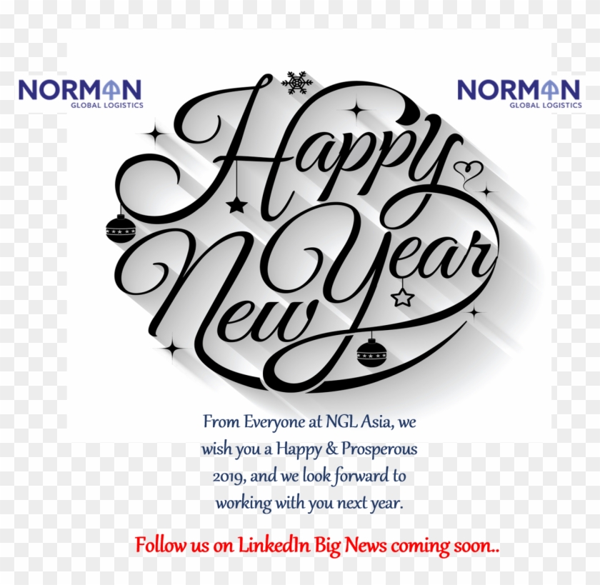 Image For Rc Freight Forwarders' Linkedin Activity - Best Wish Happy New Year Clipart