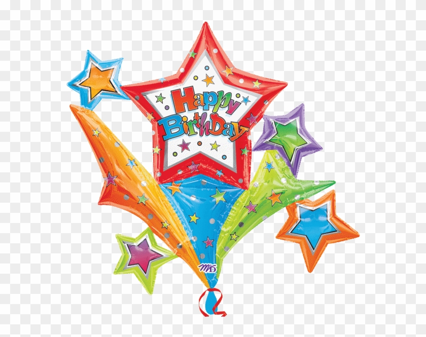 Birthday Star Png - Balloons For Boys Clipart #5646341