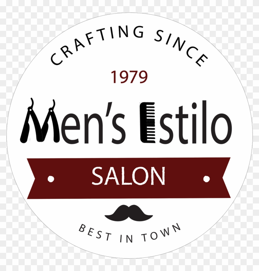 Mens Hair Style Salon - Circle Clipart