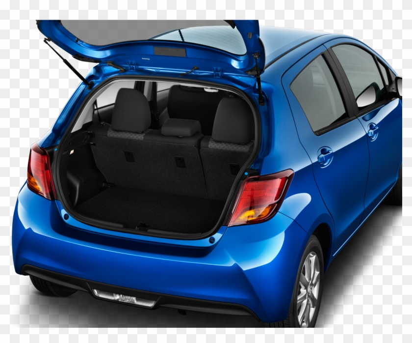 Hot 207 Horsepower Toyota Yaris Geneva Bound Automobile - 2016 Toyota Yaris 5 Door L Hatchback Trunk Clipart