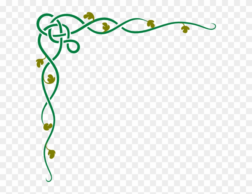 Green Celtic Border Clipart