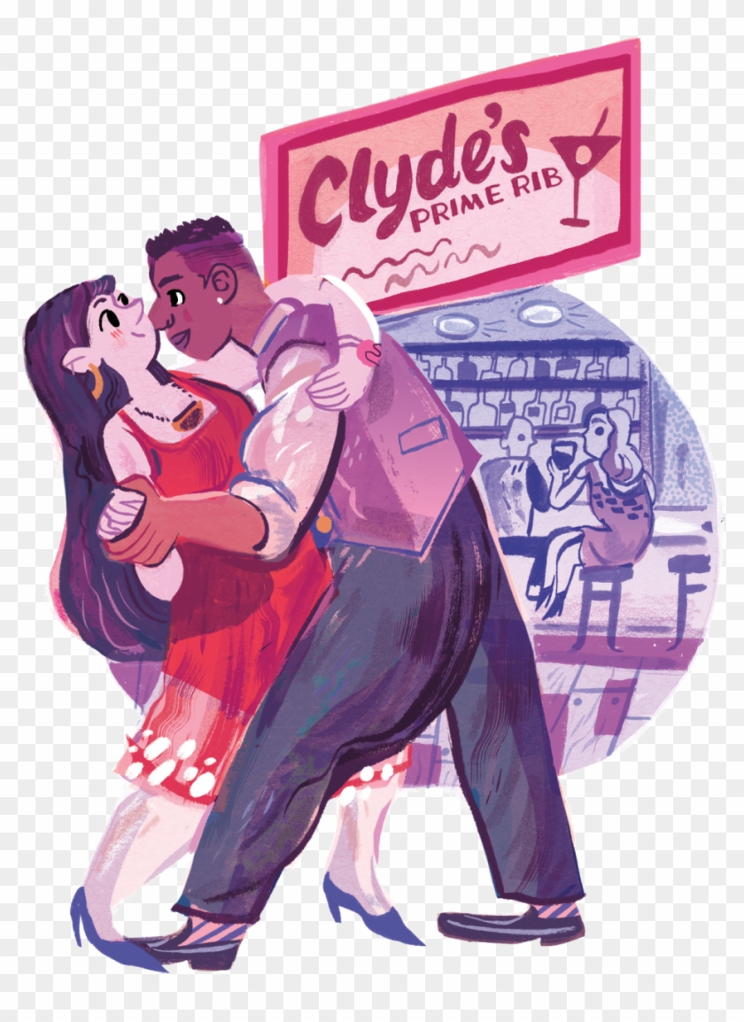 0218 Dates Romantic Clyde S D03dqp - Cartoon Clipart #5648190