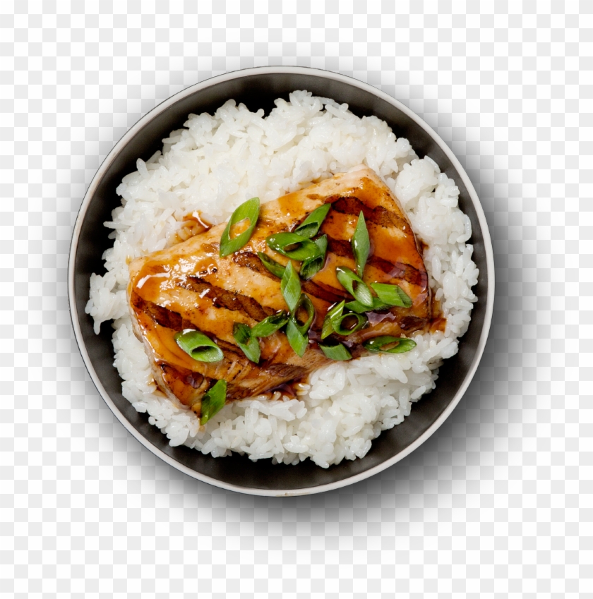 Salmon Bowl - Waba Grill Menu Clipart #5648196