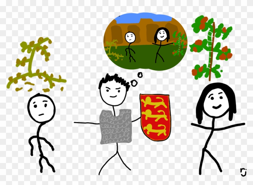 Knights, Tomatoes, And Defining A Final Vocabulary - Cartoon Clipart #5648349