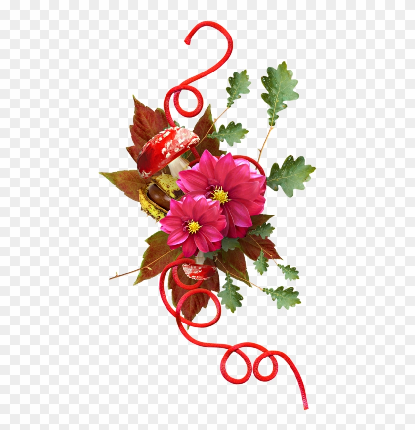 Flowers Compositiontubes Teacups » - Raksha Bandhan Clipart