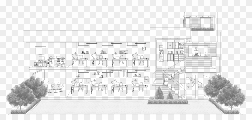 Multy Plus, Ac3000 Tri-band Wifi System - Floor Plan Clipart