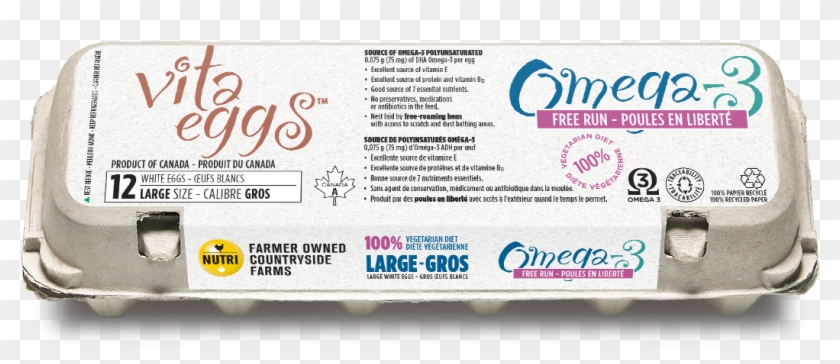 Omega 3 Large White Eggs - Turrón Clipart #5649118