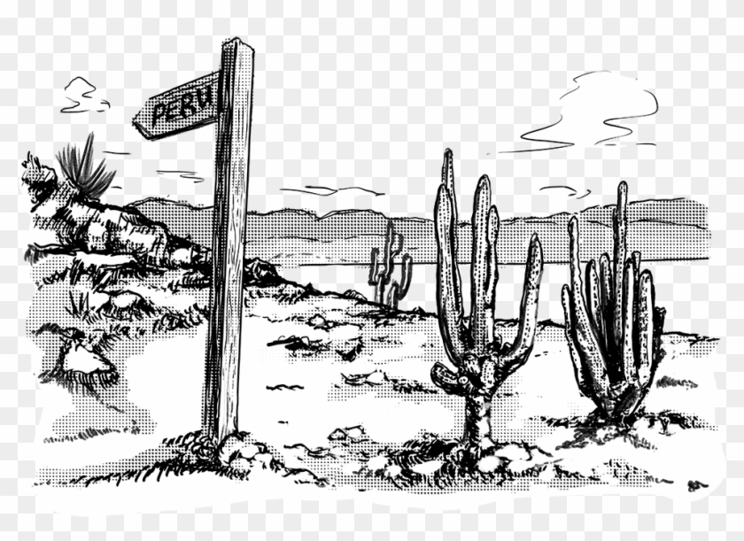 A Country That We Did Not Plan To Visit - Illustration Clipart