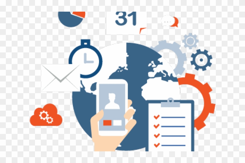 Server Clipart Document Management - Business Management Clipart - Png Download