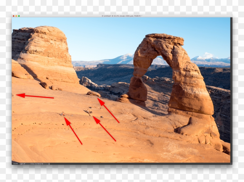5 - Arches National Park, Delicate Arch Clipart