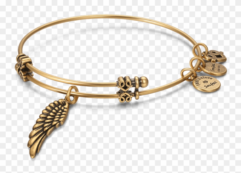 Fashion Charm Bangles Soufeel Angel Wings Charm Bangle - Bracelet Clipart