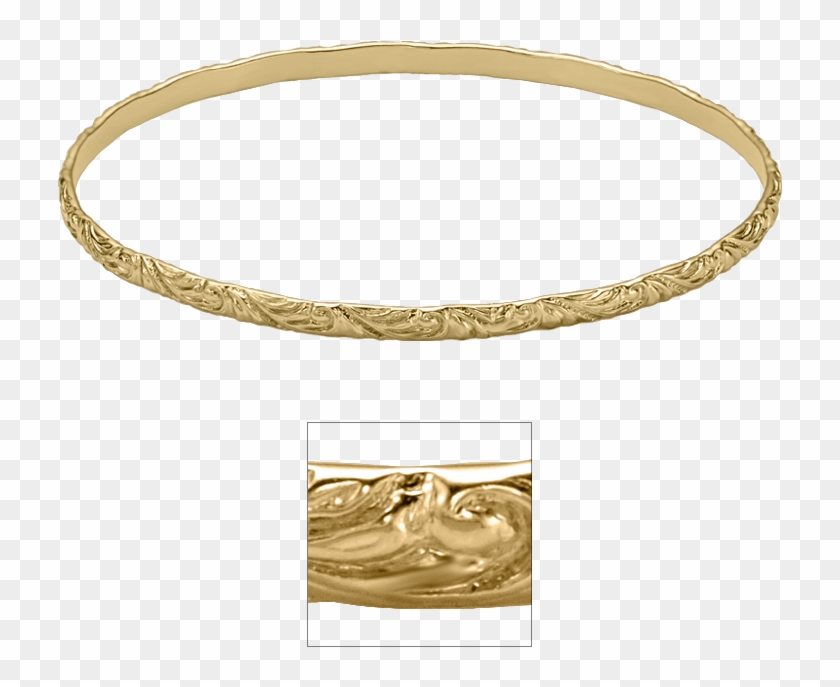 Standard View Of Brcfl2 In Yellow Metal - Bangle Clipart