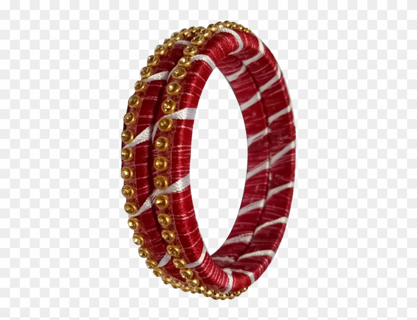 Red And Stone Bangle - Bangle Clipart