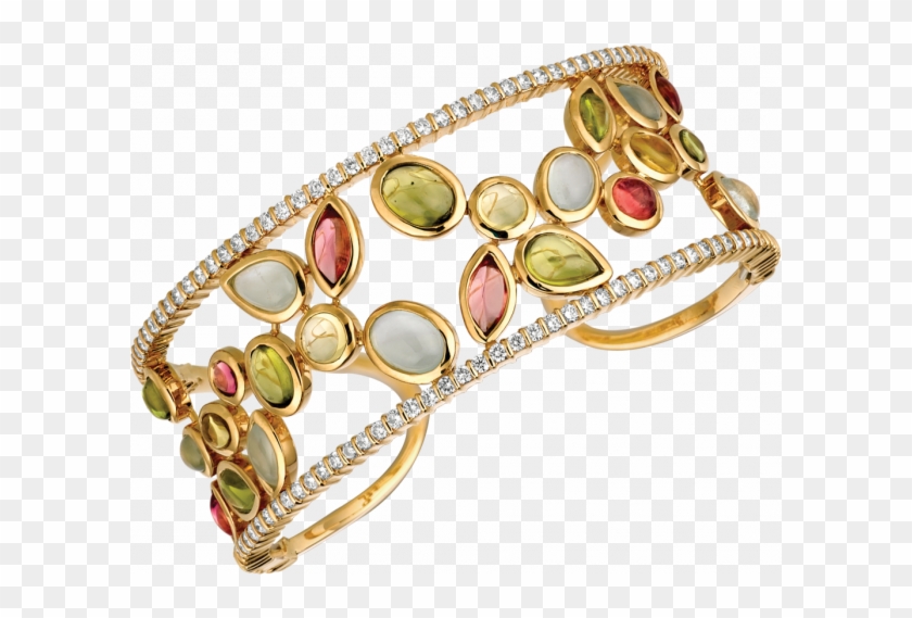 18kt Yellow Gold Minilok Winsome Bangle - Fashion Bracelet Clipart #5650238