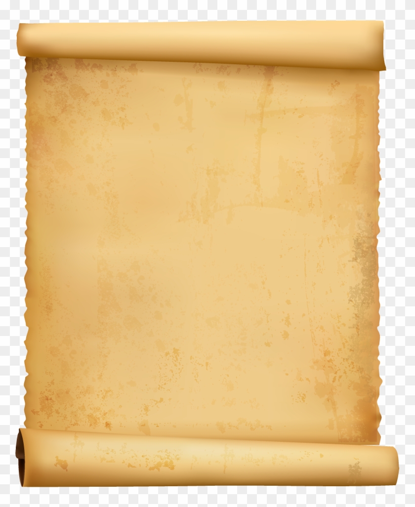 Paper Computer File - Png Old Parchment Scroll Clipart