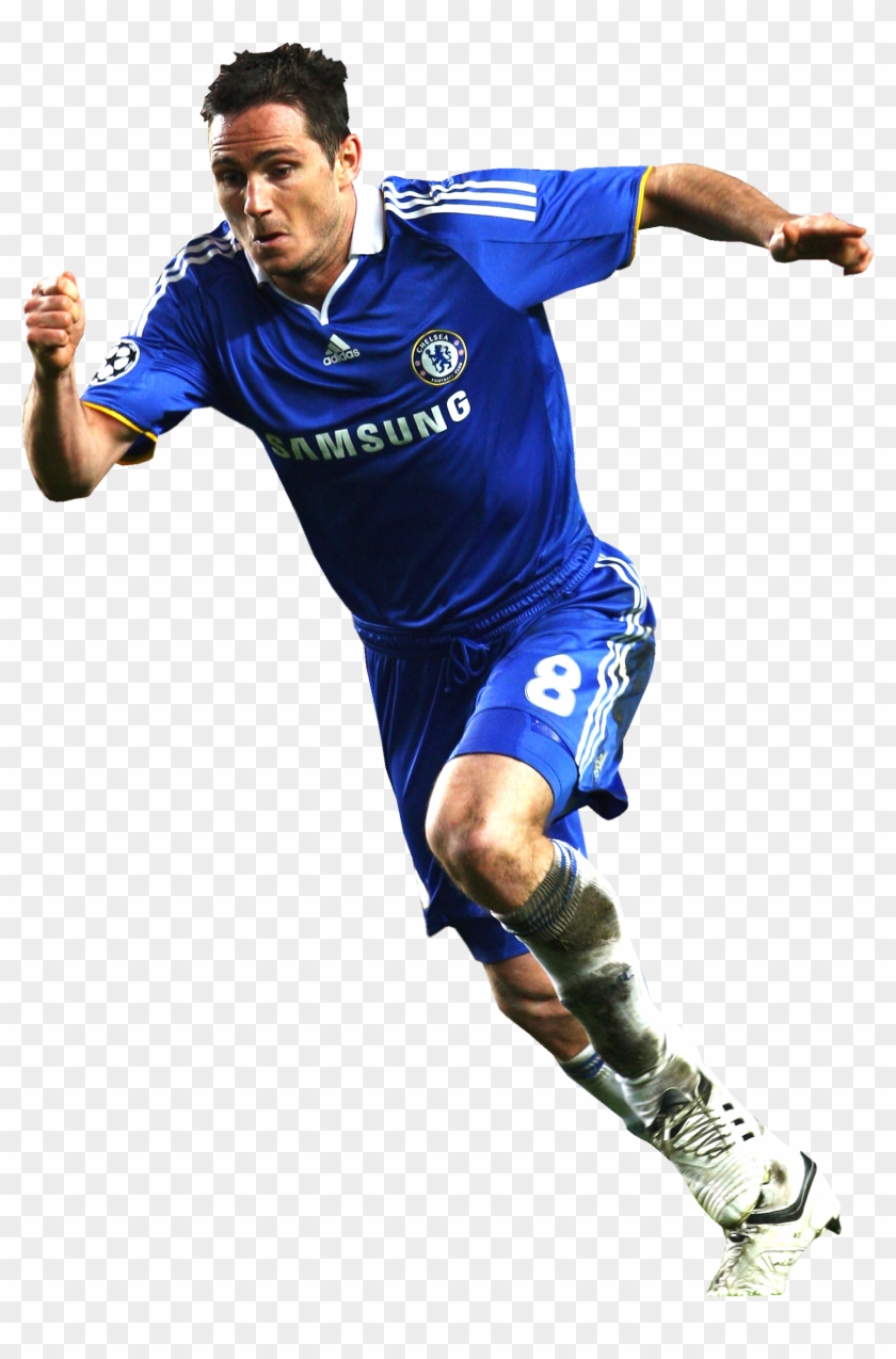 Back - Frank Lampard In Action Clipart