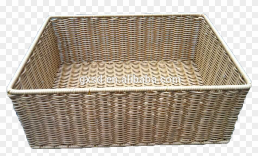 Eco-friendly Pe Rattan Woven Basket For Supermarket - Wicker Clipart #5651776