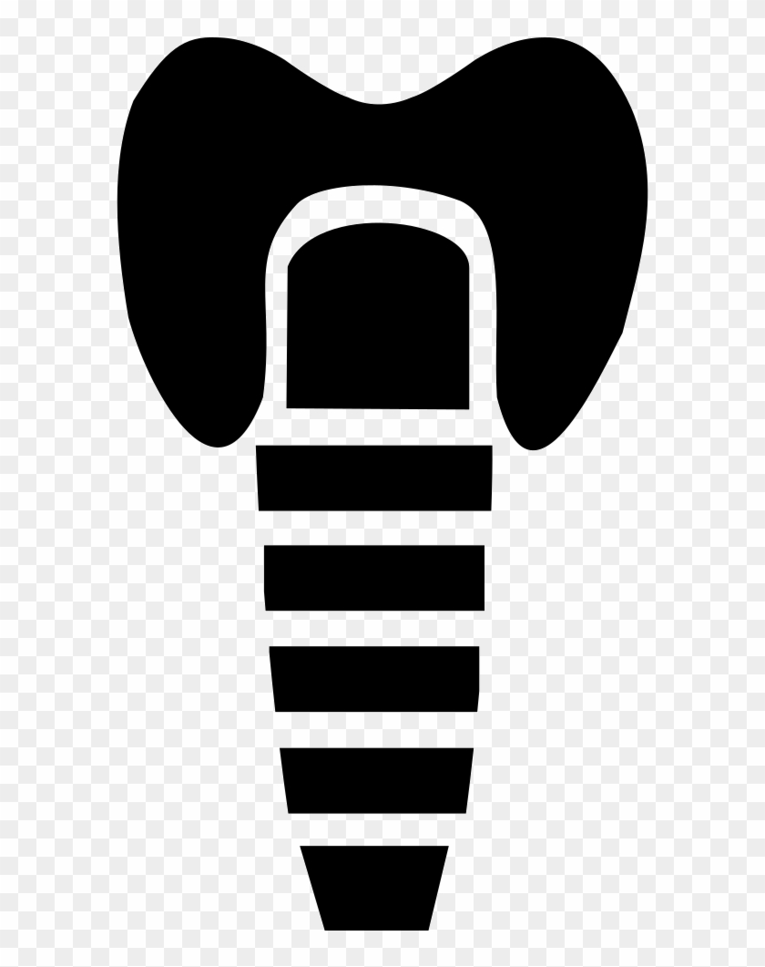 Implant Svg Png Icon Free Download Onlinewebfonts Ⓒ - Dental Implant Icon Png Clipart #5651828