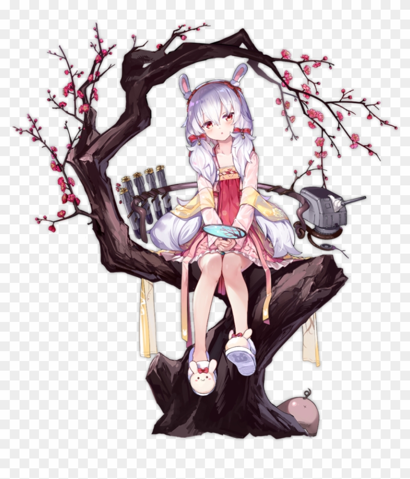 O Animal Ears Animal Slippers Azur Lane Bangs Blush - 벽람 항로 봄 을 기다리는 토끼 Clipart
