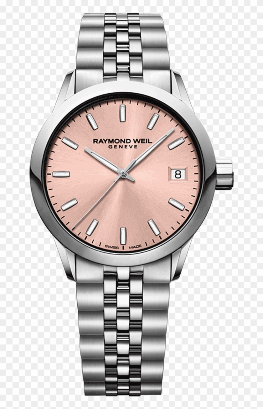 Raymond Weil Rose Dial Steel Ladies Watch - Raymond Weil 5634 Stp 97081 Clipart
