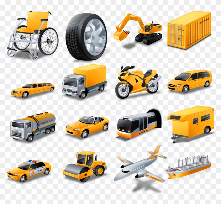 Transport Vector Icons - Transport Vector Clipart