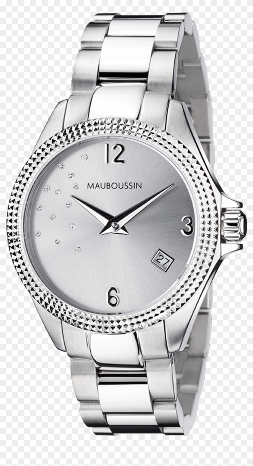 L'heure De Paix Immédiate Watch, Steel, Silver Dial - Charles Jourdan Watch Clipart #5652589