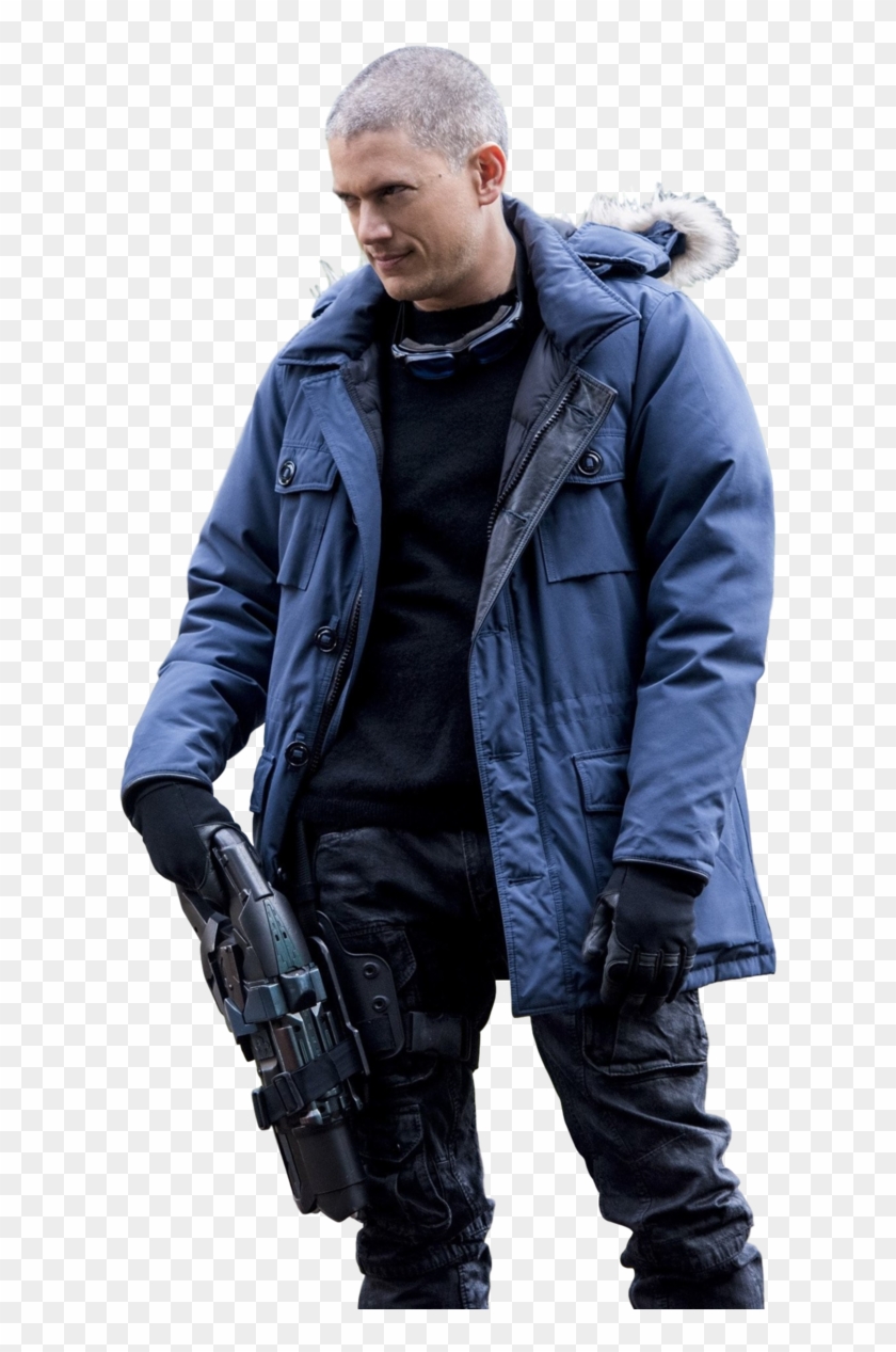 Transparent Background By Camo-flauge - Captain Cold Transparent Background Clipart