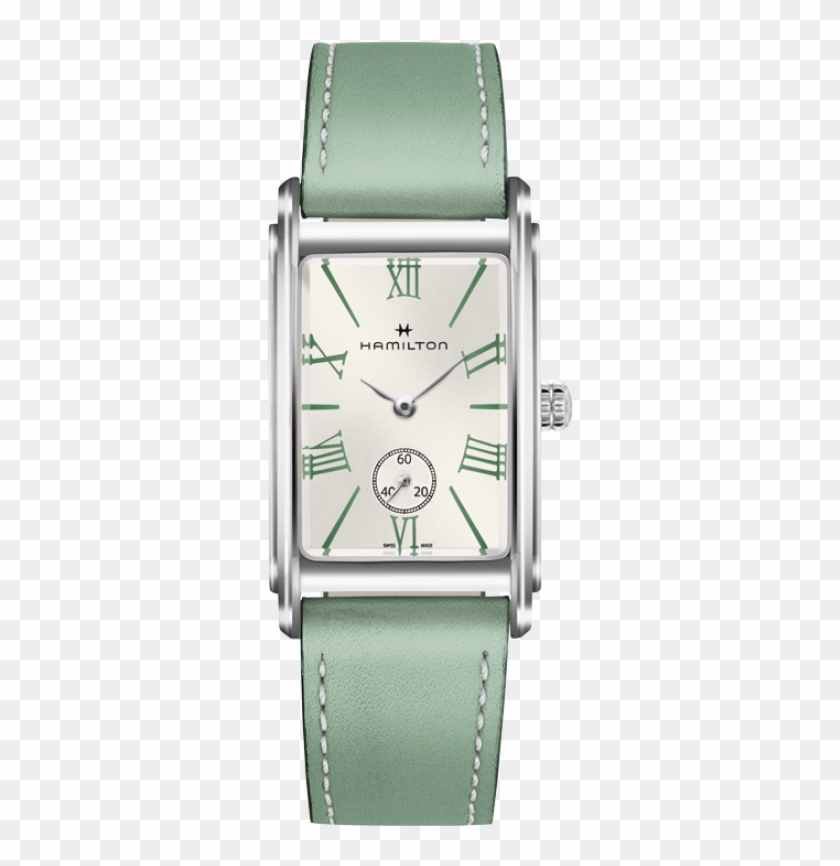 The Ardmore Quartz Comes In A Stainless Steel Case - Hamilton H11421814 Clipart