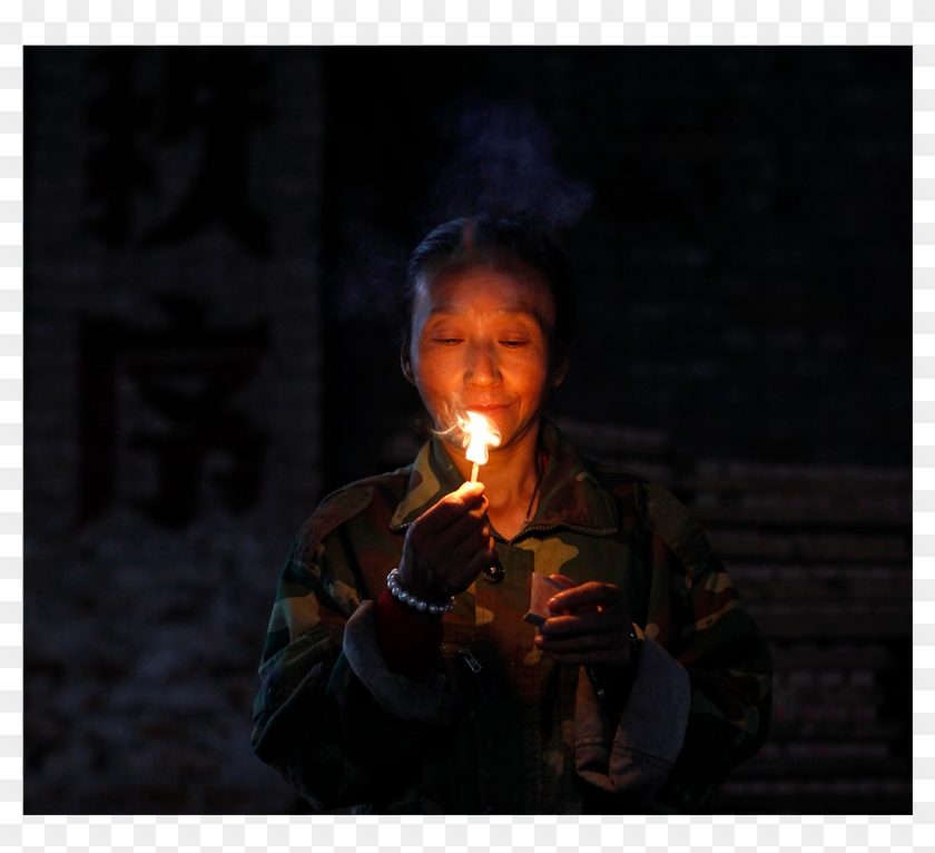 Matchboxes Produced By The Yanbian Lucky Star Match - Blowing Out A Candle Clipart