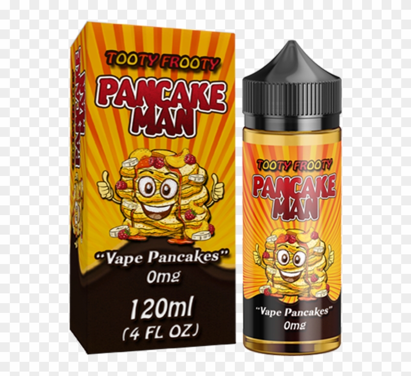 #ejuice #eliquid #vapenation #vape #ukvapers #pancakeman - Pancake Man Tooty Frooty Clipart #5653125