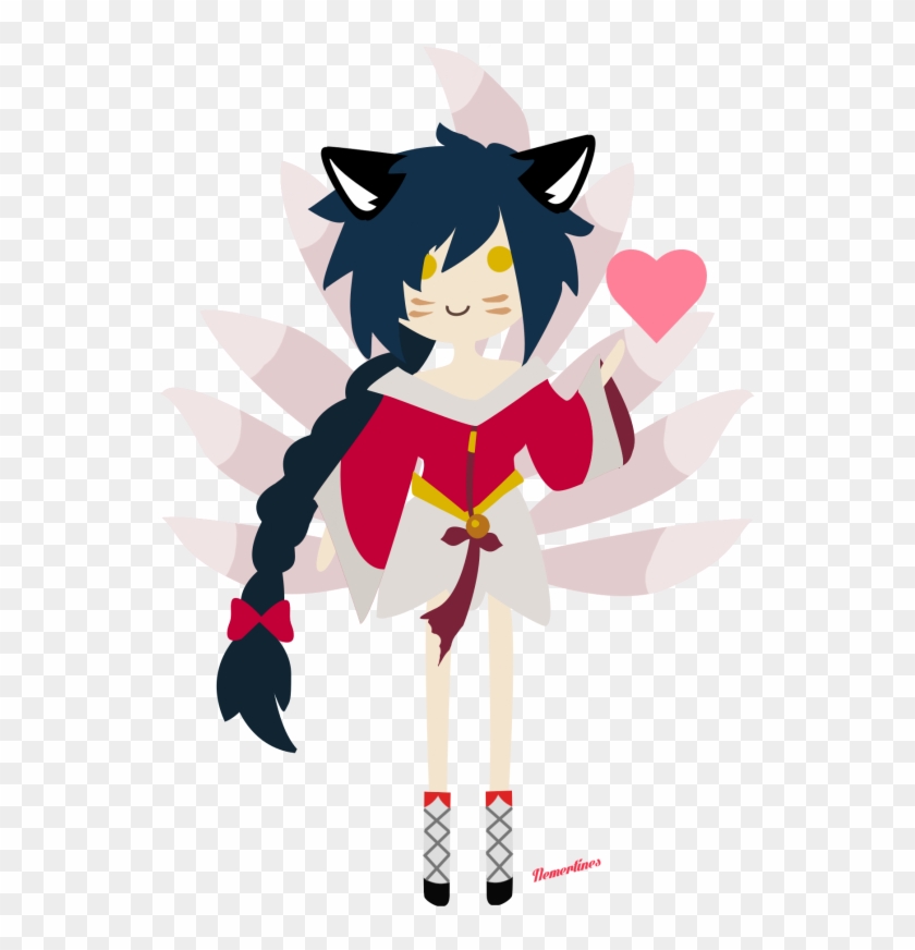 Ahri & Soraka - Cartoon Clipart #5653575