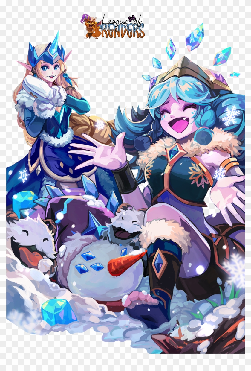Winter Wonder Soraka And Neeko Clipart