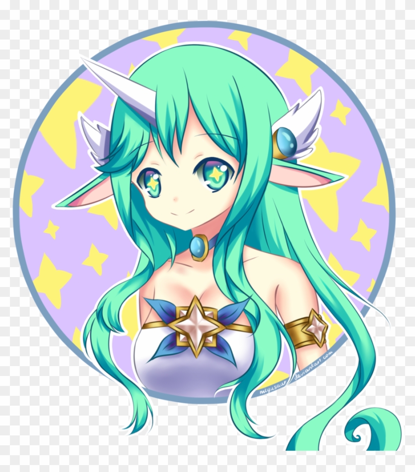 Star Guardian Soraka By Miyusaur - Soraka Star Guardian Chibi Clipart