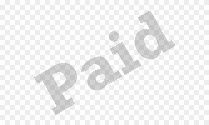 Back Gt Gallery For Gt Paid Watermark - Paid Watermark Clipart