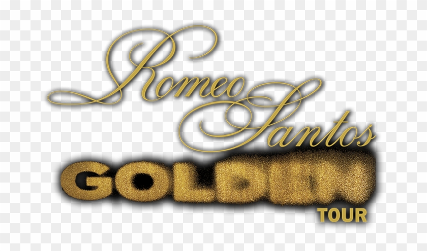 Entradas Romeo Santos En Chile - Golden Romeo Santos Png Clipart #5654221