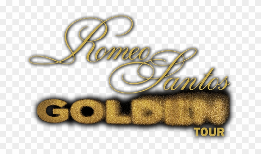 Entradas Romeo Santos En Chile - Golden Romeo Santos Png Clipart