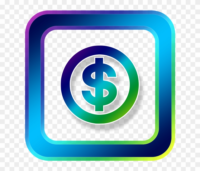 Icon Dollar Money Currency Economy Profit Symbols - ไอคอน เศรษฐกิจ Png Clipart
