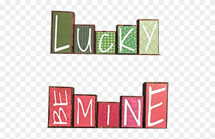 Lucky Love Blocks3 - Carmine Clipart