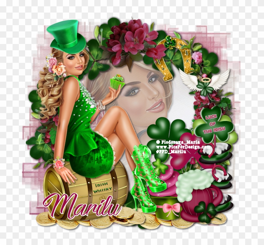 Ozuna X Romeo Santos - Saint Patrick's Day Clipart #5654904