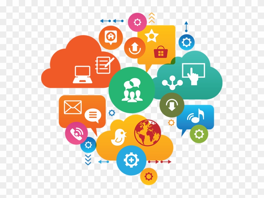 Social Media Marketing - 2018 Trend On Digital Marketing Clipart