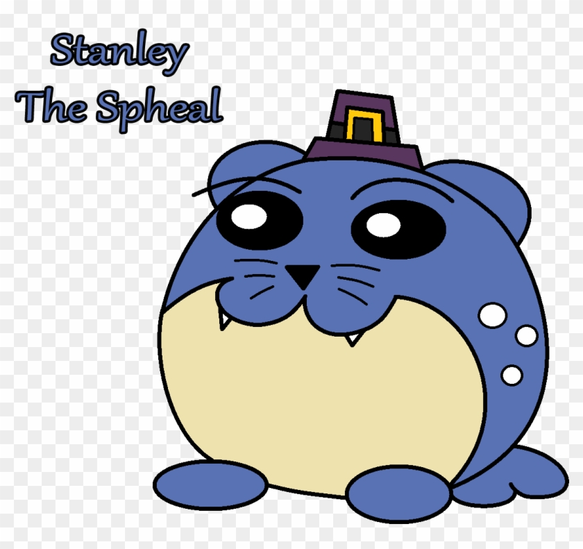 Stanley The Spheal - Cartoon Clipart