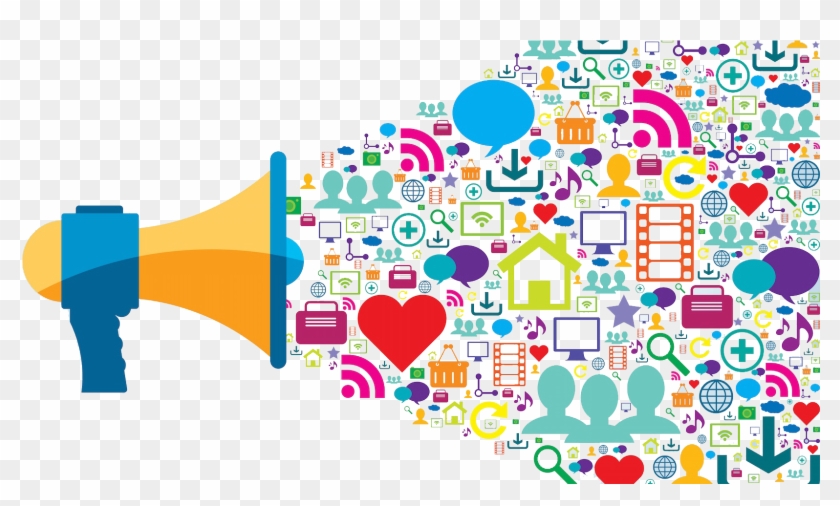 Socialmedia - Mídias Sociais Background Clipart #5655019