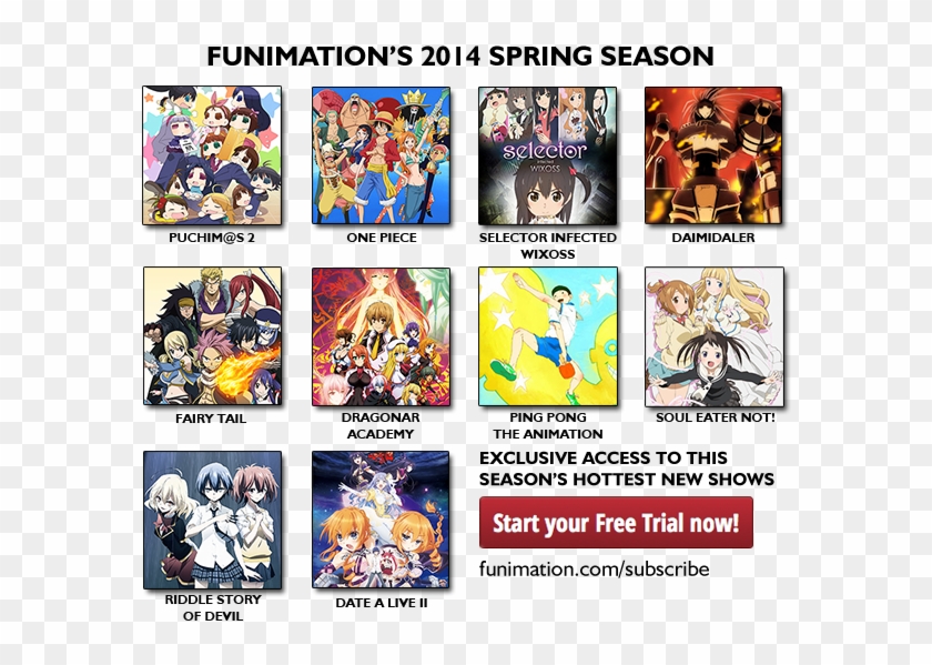 And Date A Live Ii Completes The Line Up For Our Spring - Funimation 2014 Clipart #5655115