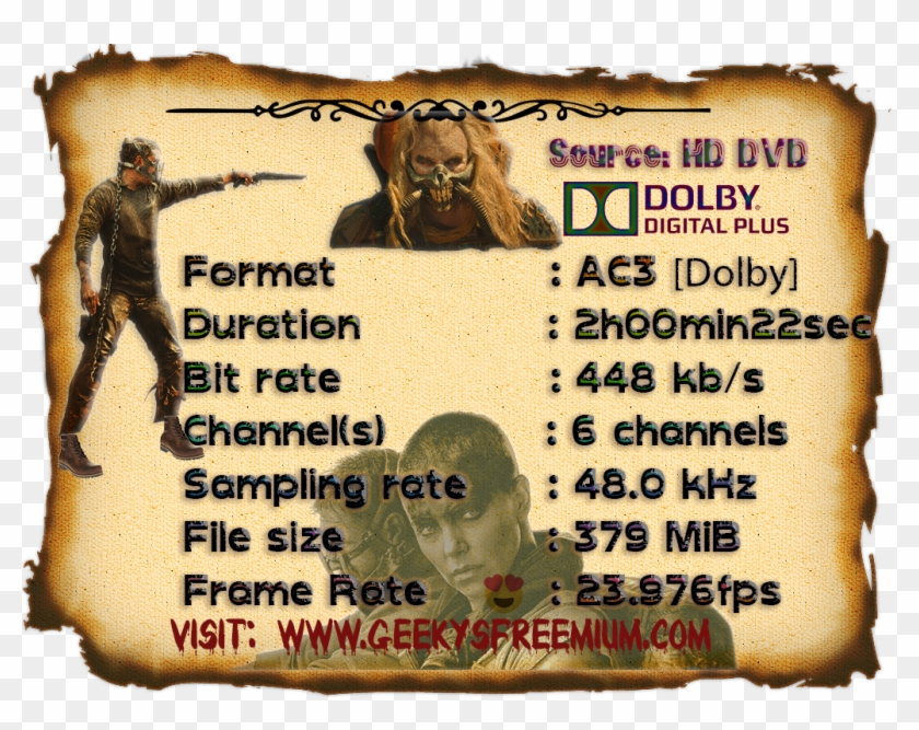 Dolby Digital Png - Old Scroll Paper Png Clipart #5655501